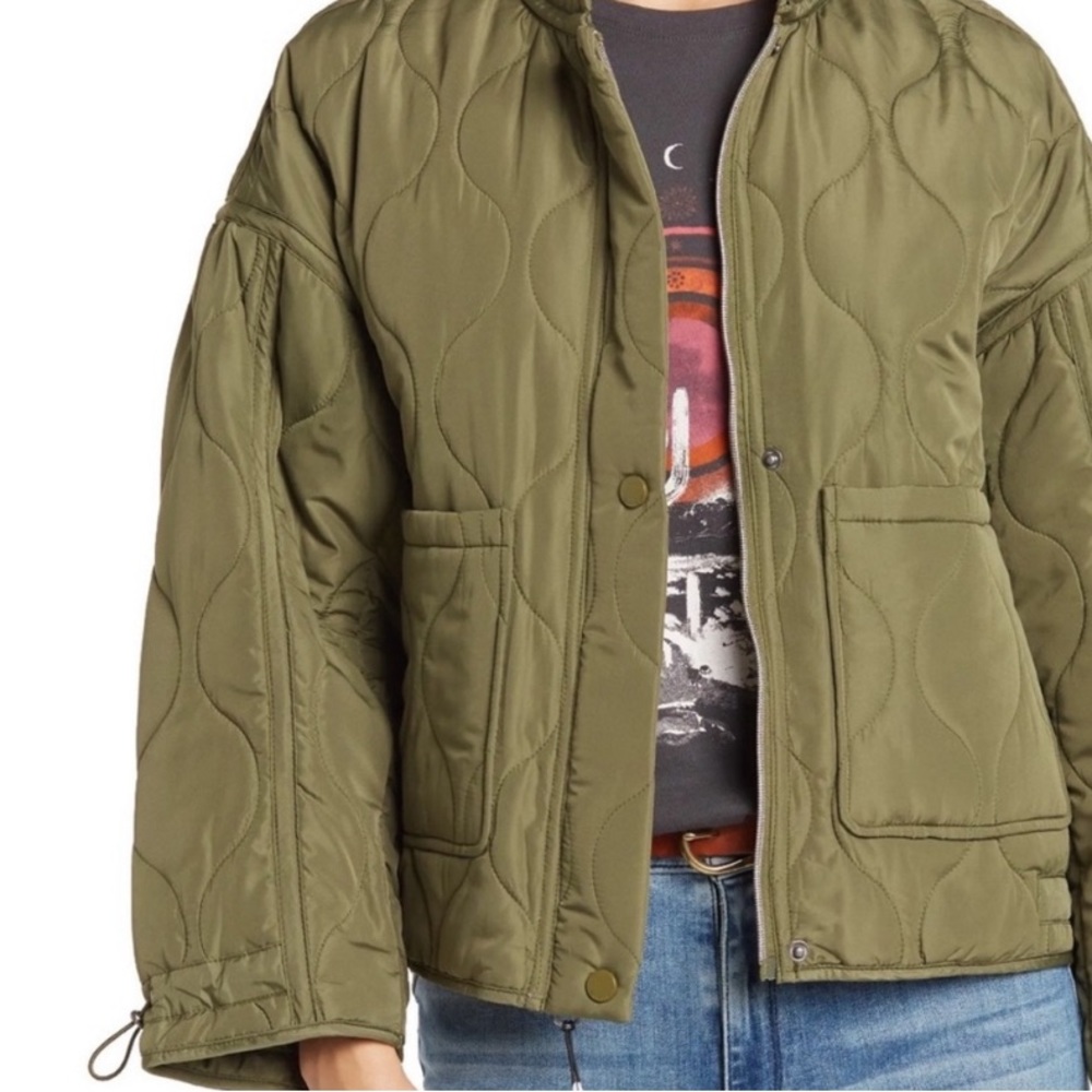 Lucky Brand Quilted Jacket NWOT - Picture 9 of 10
